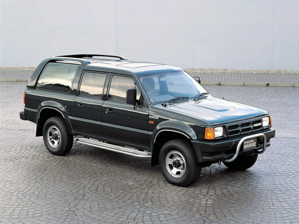 Mazda Proceed Marvie (UV66R) 1 поколение, джип/suv 5 дв. (01.1991 - 02.1996)